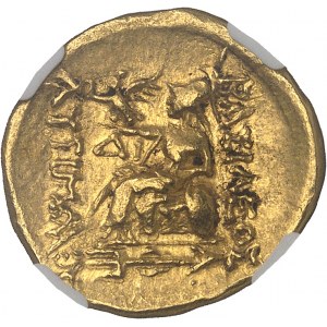 Pont (royaume du), Mithradate VI Eupator (120-63). Statère d’or au nom de Lysimaque ND (88-86 av. J.-C.), Istros.