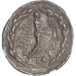 Éolide, Myrina. Tétradrachme ND (150-140 av. J.-C.), Myrina.