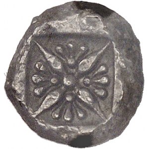 Ionie, Éphèse. Trihémiobole de poids milésiaque ou hémidrachme ND (c.554-546 av. J.-C.), Éphèse.