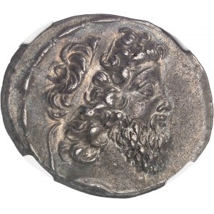 Syrie, royaume séleucide, Démétrius II (130-125 av. J.-C.). Tétradrachme An 186 (127-126 av. J.-C.), Damas.