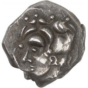 Longostalètes. Drachme de style languedocien Romanisé, Série 50 ND (milieu du IIIe - première moitié du IIe siècle avant J.-C.).