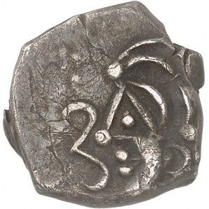 Cadurques / Tectosages. Drachme à la tête triangulaire, Série 159 ND (IIe siècle avant J.-C.).