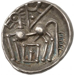 Élusates / Sotiates. Drachme au cheval, légère ND (IIe - Ier siècles avant J.-C.).