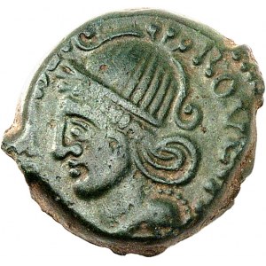 Meldes. Bronze ARCANTODAN / ROVECA, classe 2 ND (second tiers du Ier siècle avant J.-C. et Guerre des Gaules).