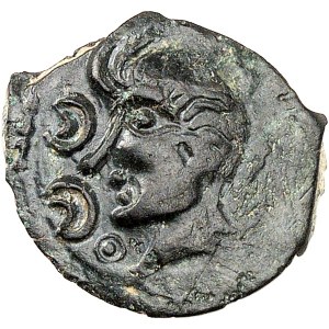 Pagus Catuslugi. Bronze VIIRICIVS, Classe II ND (Guerre des Gaules et IIe moitié du Ier siècle avant J.-C.).