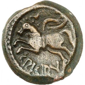Suessions. Bronze CRICIRV, Classe III, var. 1 ND (second tiers du Ier siècle avant J.-C. et période pré-augustéenne).