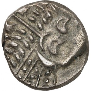 Durotriges. Statère de Cranborne Chase, de poids lourd, en argent ND (seconde moitié du Ier siècle avant J.-C.).