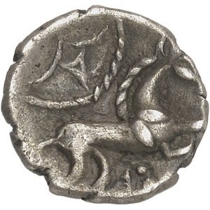 Iceni. Unité au Norfolk God, en argent ND (Ier tiers du Ier siècle après J.-C.).