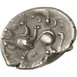 Pannonie. Drachme à la tête barbue (Typ Kapostal) ND (IIe -Ier siècles avant J.-C.).