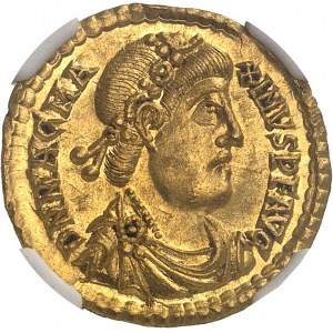Magnus Maximus (383-388). Solidus 383-384, Trèves.