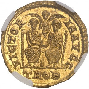 Magnus Maximus (383-388). Solidus 383-384, Trèves.