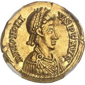 Honorius (393-423). Solidus 402-406, Ravenne.