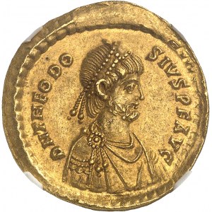 Théodose II (402-450). Médaillon de 1 1/2 solidi 437, Constantinople.