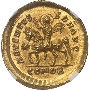 Théodose II (402-450). Médaillon de 1 1/2 solidi 437, Constantinople.