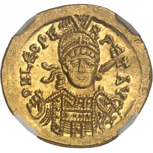 Léon Ier (457-474). Solidus 462-466, Constantinople, 6e officine.