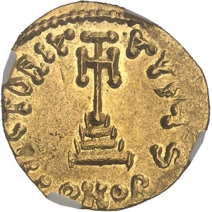Constant II (641-668). Solidus ND (654-659), Constantinople, 6e officine.
