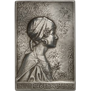 IIIe République (1870-1940). Médaille, Types de Biskra, Hamed et Barka par Pierre Lenoir, SAMF n° 3 1910, Paris.