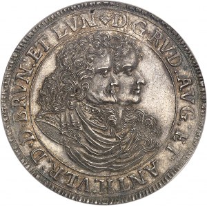 Brunswick-Wolfenbüttel, Rodolphe-Auguste et Anton-Ulrich (1685-1704). Thaler 1699, Goslar.