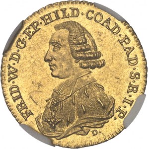 Hildesheim, Frédéric-Guillaume de Westphalie, prince-évêque (1763-1789). Ducat 1778 D.