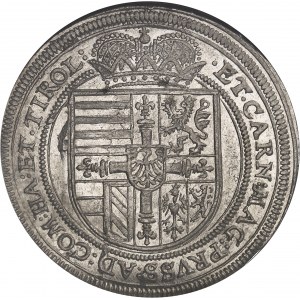 Ordre Teutonique, Charles d’Autriche (1618-1624). Thaler 1624, Nuremberg.