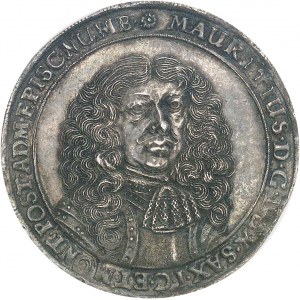 Saxe-Zeitz-Naumbourg, Maurice (1656-1681). Thaler 1667.
