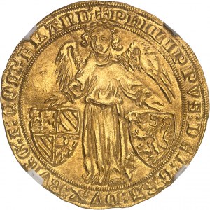 Flandres (comté de), Philippe le Hardi (1384-1404). Ange d’or ND (1384-1404), Bruges.
