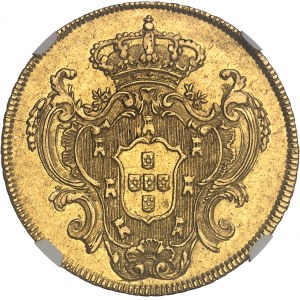 Marie Ière (1786-1799). 6400 réis (peça) 1794, R, Rio de Janeiro.