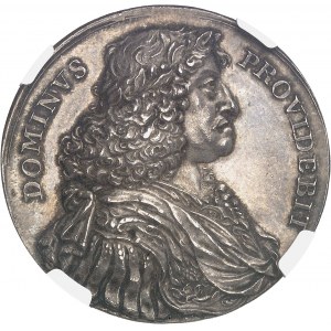 Frédéric III (1648-1670). Médaille, le roi Frédéric III et la reine Sophie-Amélie de Brunswick-Calenberg, par Éric Parise ND (c.1659), Copenhague.