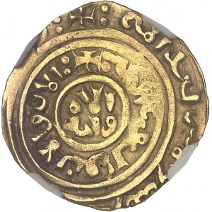 Louis IX dit Saint Louis (1245-1270). Dinar d’or frappé en Palestine 125/ ?, Saint Jean d’Acre.