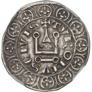 Philippe V (1316-1322). Gros tournois ND (1318).