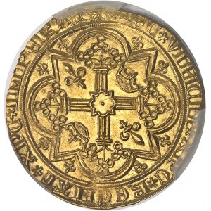 Charles V (1364-1380). Franc à pied ND (1365).