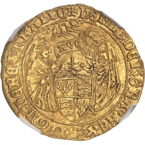 Henri V d'Angleterre (1415-1422). Salut d’or ND (1421), Rouen.