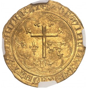 Henri V d'Angleterre (1415-1422). Salut d’or ND (1421), Rouen.