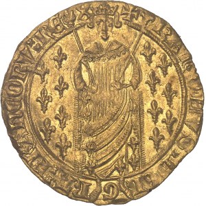 Charles VII (1422-1461). Royal d’or, 1ère émission ND (1429-1431), Montélimar.