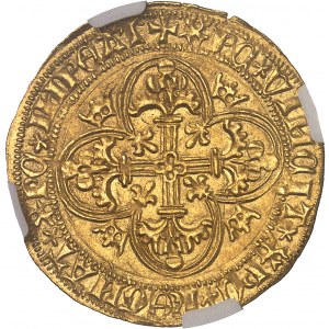 Charles VII (1422-1461). Royal d’or, 1ère émission ND (1429-1431), Poitiers.