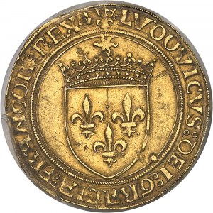 Louis XII (1498-1514). Écu d’or au soleil ND (1498), Lyon.