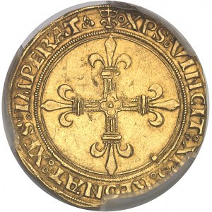Louis XII (1498-1514). Écu d’or au soleil ND (1498), Lyon.