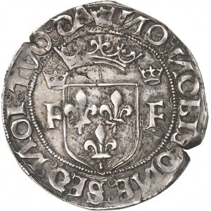 François Ier (1515-1547). Demi-teston, 10e type ND, Dijon.