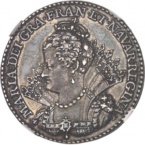 Henri IV (1589-1610). Jeton, couronnement de Marie de Médicis (13 mai 1610) 1610, Paris.