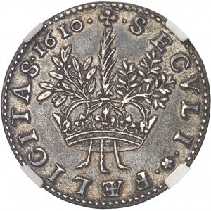 Henri IV (1589-1610). Jeton, couronnement de Marie de Médicis (13 mai 1610) 1610, Paris.