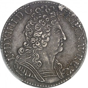 Louis XIV (1643-1715). Demi-écu aux trois couronnes 1711, S, Reims.