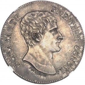 Consulat (1799-1804). Module de 5 francs, visite à la Monnaie de Paris AN XI (1803), Paris.