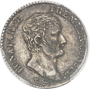 Consulat (1799-1804). Demi-franc Bonaparte An 12 (1803-1804), M, Toulouse.