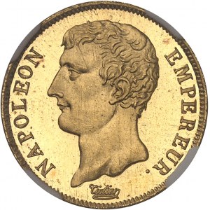 Premier Empire / Napoléon Ier (1804-1814). 20 francs Napoléon Empereur, frappe de présentation (SP) An 12 ( 1804), A, Paris.