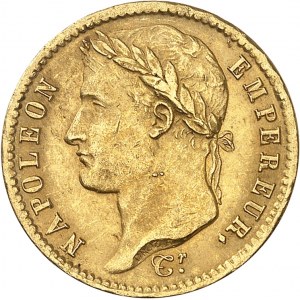 Premier Empire / Napoléon Ier (1804-1814). 20 francs Empire 1810, A, Paris.