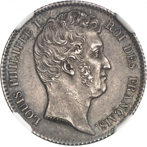 Louis-Philippe Ier (1830-1848). 1 franc tête nue 1831, B, Rouen.