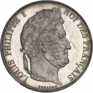 Louis-Philippe Ier (1830-1848). 5 francs, IIIe type Domard 1847, A, Paris.