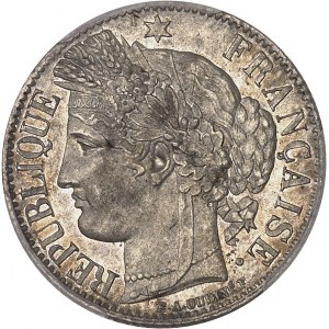 IIe République (1848-1852). 1 franc Cérès 1850, BB, Strasbourg.