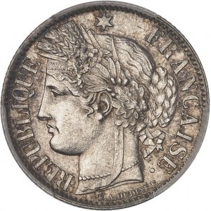 IIe République (1848-1852). 1 franc Cérès 1851, A, Paris.