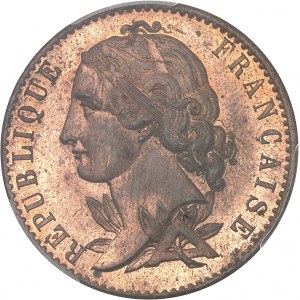 IIe République (1848-1852). Essai de 10 centimes, concours de 1848, par Magniadas 1848, Paris.